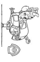 Paw Patrol kleurplaat 30
